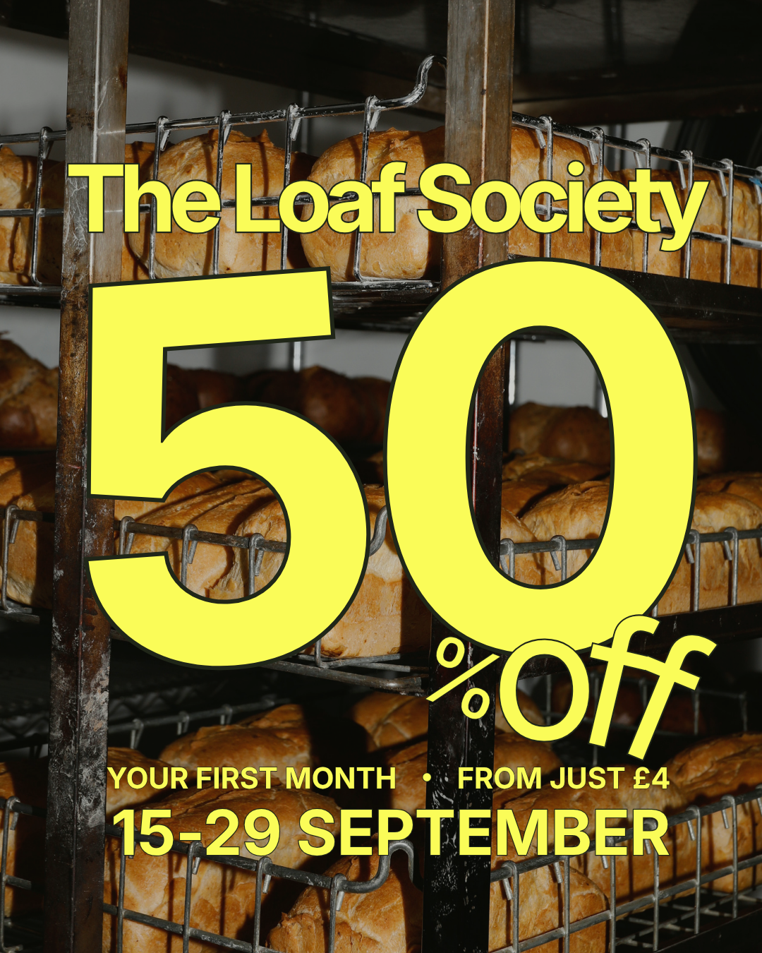 Try The Loaf Society for Half Price