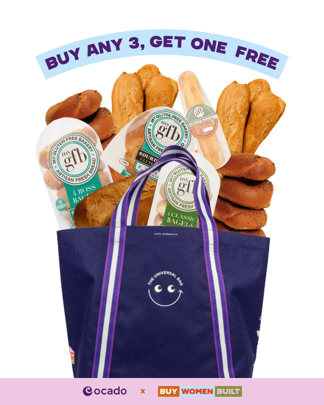 Buy Women Built at Ocado: Buy 3, Get 1 Free