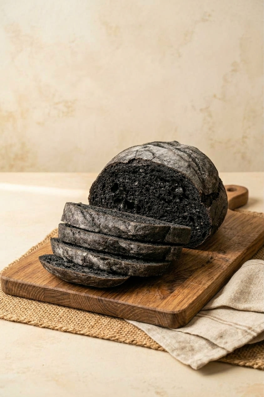 Our Charcoal Sourdough Is Back for October