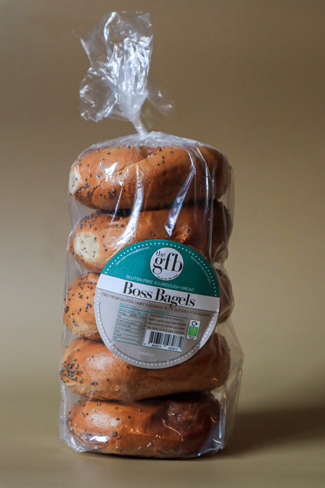 
                  
                    Boss Bagels- Gluten Free Sourdough (Packet of 5)
                  
                