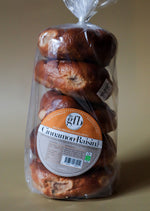 Cinnamon & Raisin- Gluten Free Sourdough Bagels (Packet of 5)