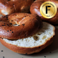 Nigella Seed and Garlic Bagels